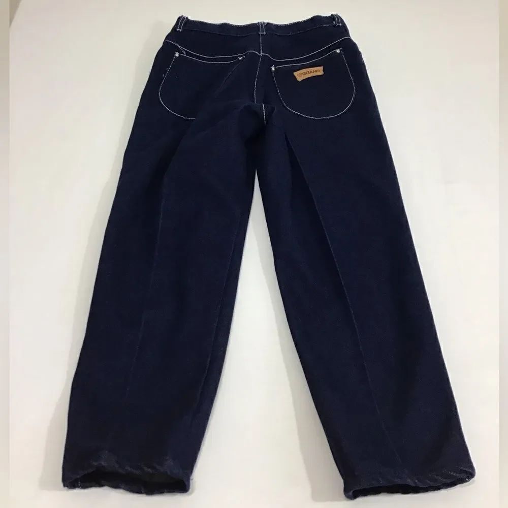 Gitano P.S. Jeans Vintage 80’s High Waist Mom Denim Jeans Size 32 Short - Picture 5 of 15
